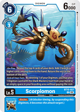 BT15-027 Scorpiomon