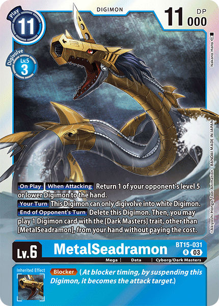 BT15-031 MetalSeadramon