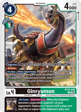 BT15-058 Ginryumon