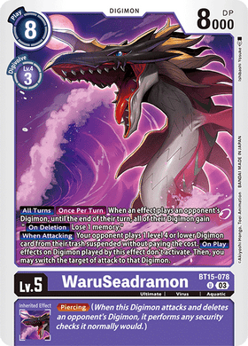 BT15-078 WaruSeadramon