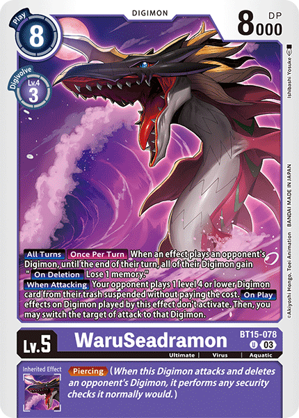 BT15-078 WaruSeadramon