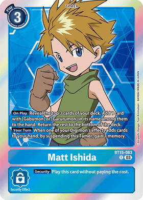 BT15-083 Matt Ishida