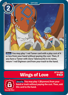 BT15-088 Wings of Love