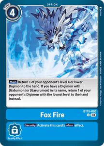 BT15-090 Fox Fire