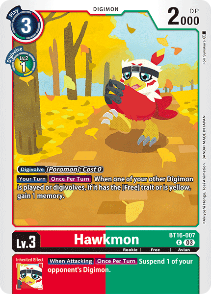 BT16-007 Hawkmon