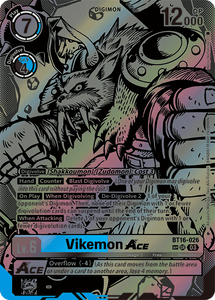 BT16-026 Vikemon ACE SP Alternative Art