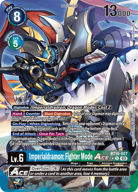 BT16-027 Imperialdramon: Fighter Mode ACE Alternative Art