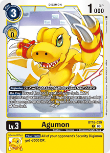 BT16-029 Agumon