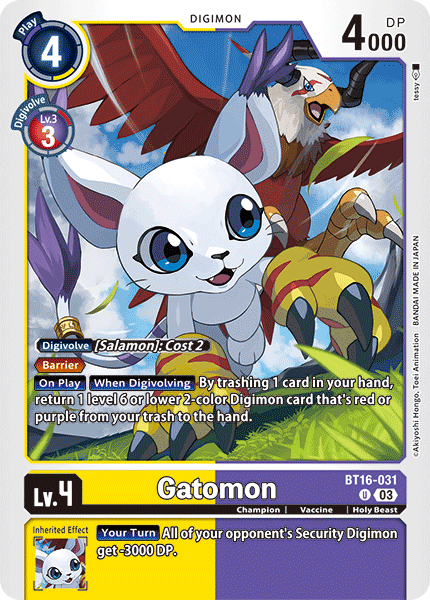 BT16-031 Gatomon