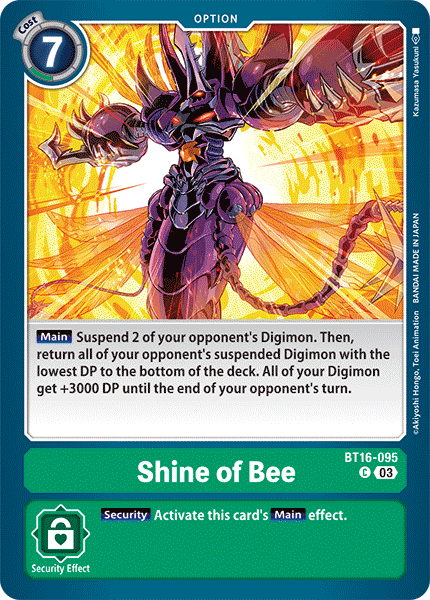 BT16-095 Shine of Bee