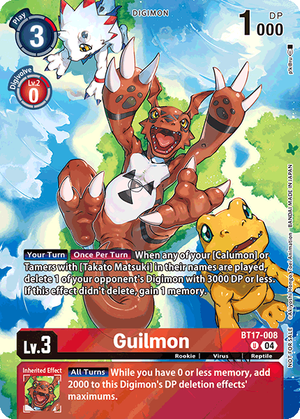 BT17-008 Guilmon Alternative Art