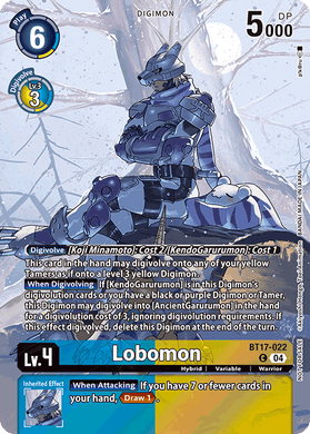 BT17-022 Lobomon Alternative Art