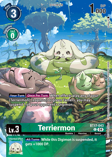 BT17-043 Terriermon Alternative Art