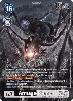 BT17-060 Armageddemon Alternative Art