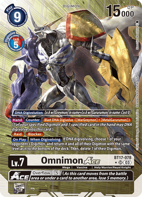 BT17-078 Omnimon ACE Alternative Art