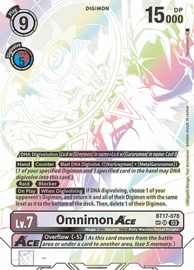 BT17-078 Omnimon ACE Alternative Art