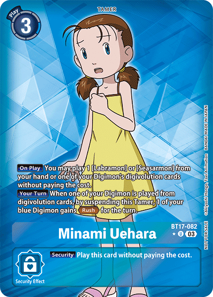 BT17-082 Minami Uehara Alternative Art