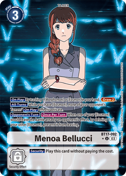 BT17-092 Menoa Bellucci Alternative Art