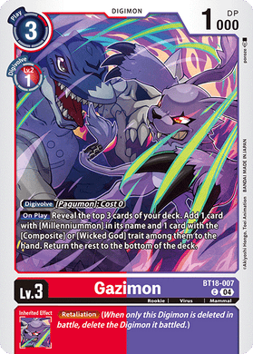 BT18-007 Gazimon