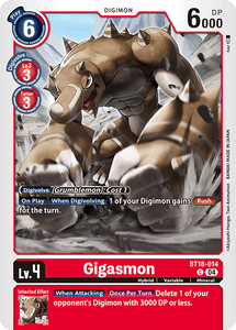 BT18-014 Gigasmon