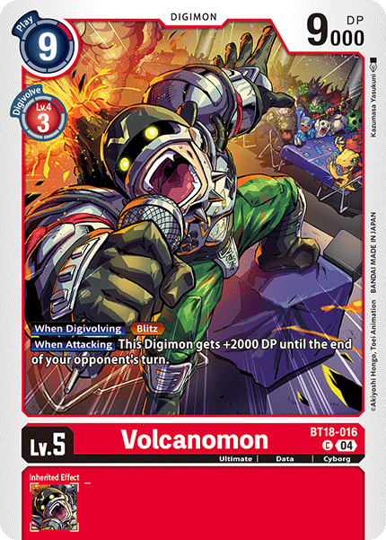 BT18-016 Volcanomon