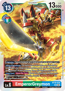 BT18-018 EmperorGreymon