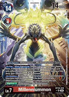 BT18-019 Millenniummon Alternative Art