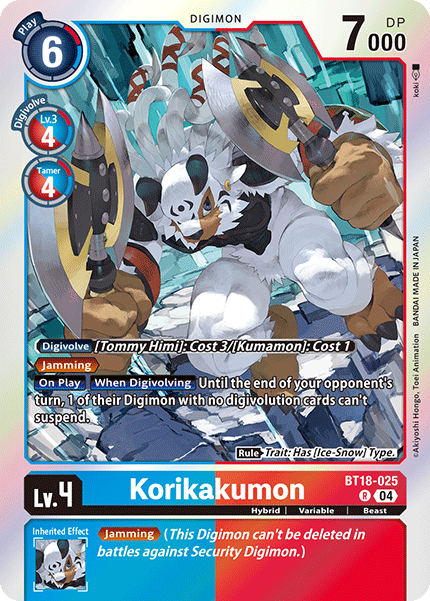 BT18-025 Korikakumon