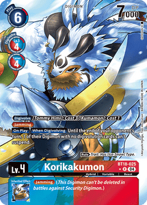 BT18-025 Korikakumon Alternative Art