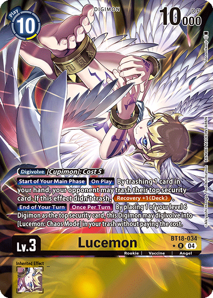 BT18-034 Lucemon Alternative Art