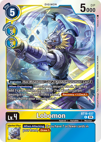 BT18-037 Lobomon