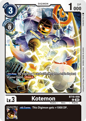 BT18-058 Kotemon