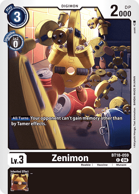 BT18-059 Zenimon