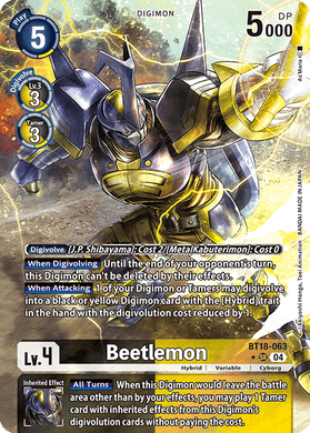 BT18-063 Beetlemon Alternative Art