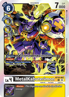 BT18-067 MetalKabuterimon