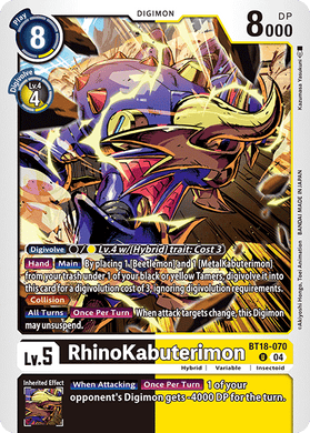 BT18-070 RhinoKabuterimon