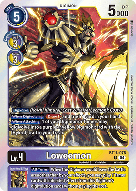 BT18-076 Loweemon