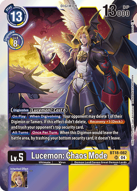 BT18-082 Lucemon: Chaos Mode