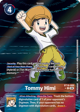 BT18-089 Tommy Himi Alternative Art