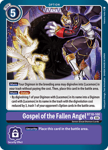 BT18-100 Gospel of the Fallen Angel