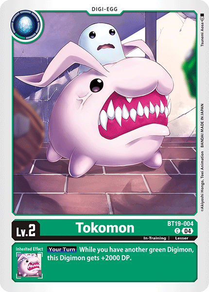 BT19-004 Tokomon