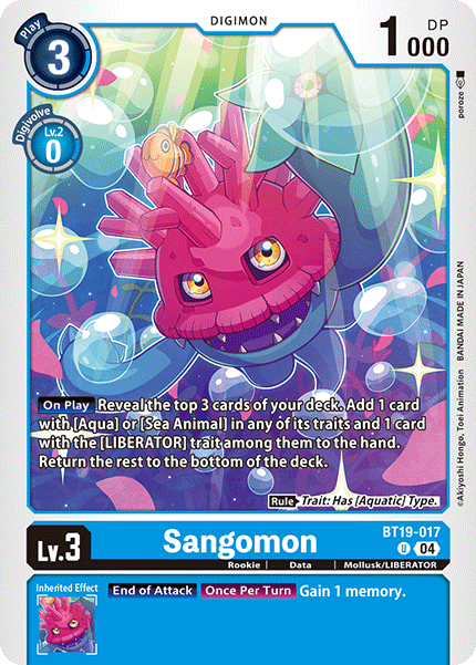 BT19-017 Sangomon