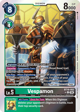 BT19-052 Vespamon Alternative Art