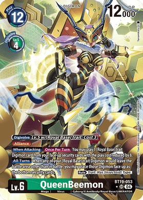 BT19-053 QueenBeemon Alternative Art