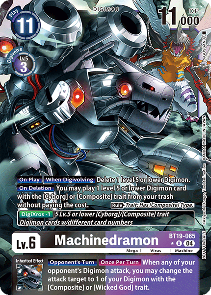 BT19-065 Machinedramon Alternative Art