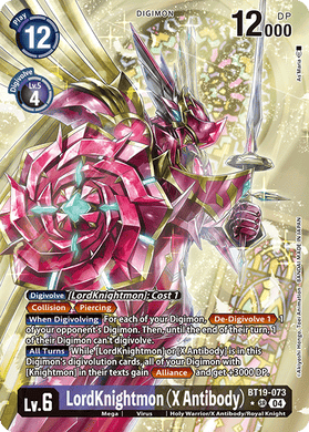 BT19-073 LordKnightmon (X Antibody) Alternative Art