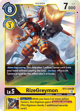 BT2-038 RizeGreymon (RB01)