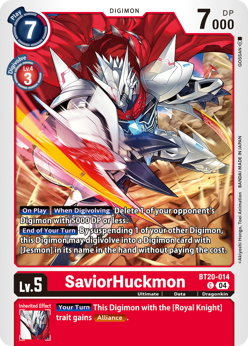 BT20-014 SaviorHuckmon