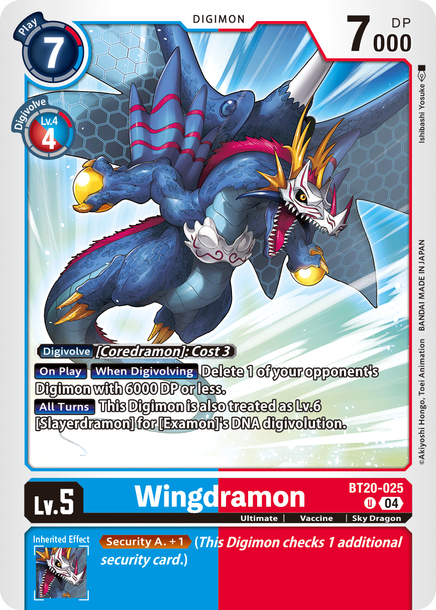 BT20-025 Wingdramon