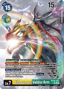 BT20-037 Chaosmon: Valdur Arm Alternative Art